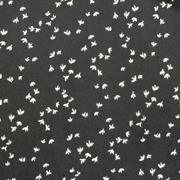 Lauren Ralph Lauren Cocktail Dress Women's 16‎ Black White Pattern Ruched (1283) - Picture 3 of 12